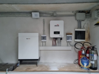 Impianto Fotovoltaico – Fara in Sabina inverter e batterie